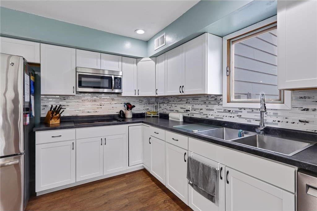Kitchen from the sink side