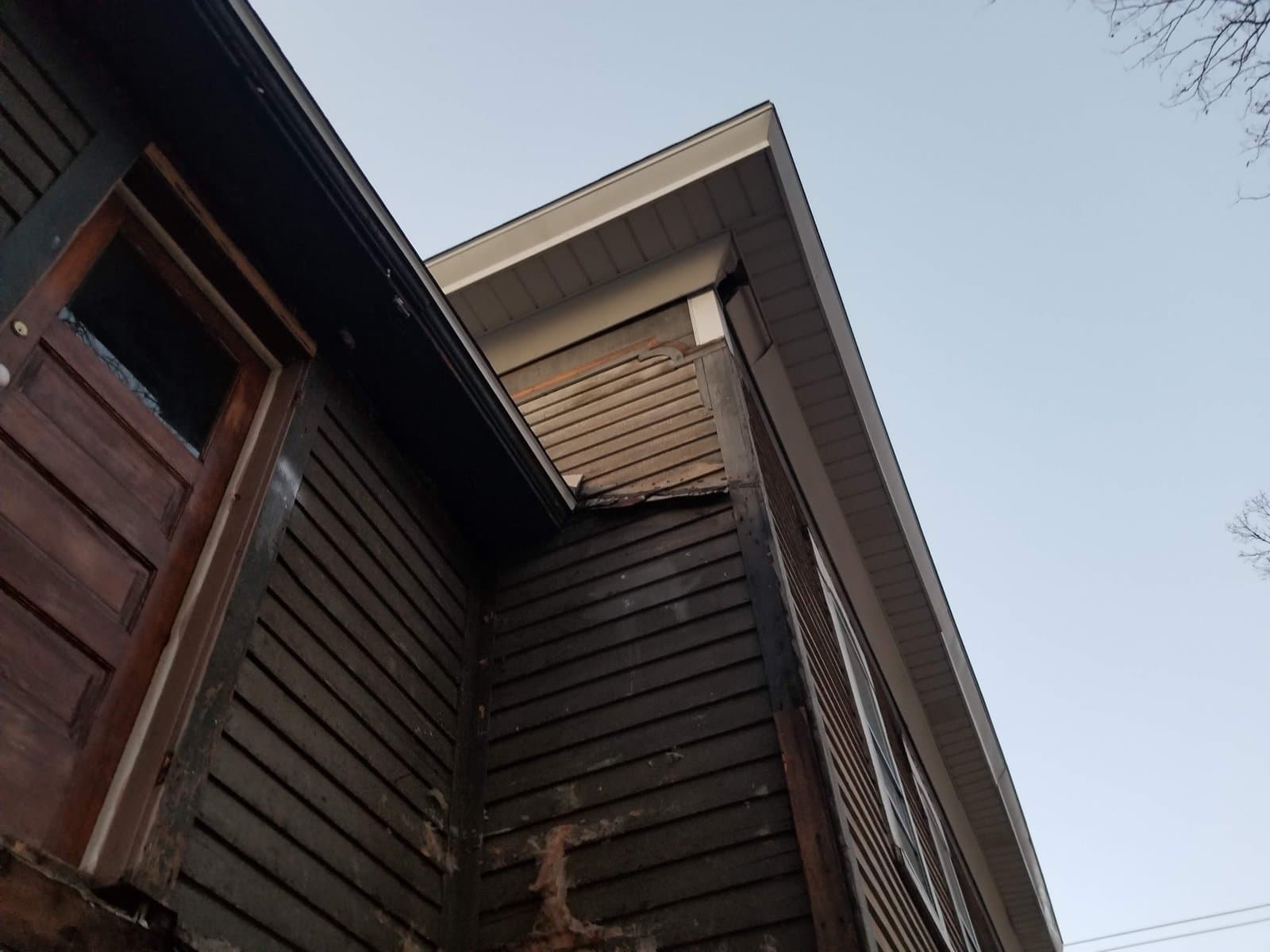 The corner, stripped