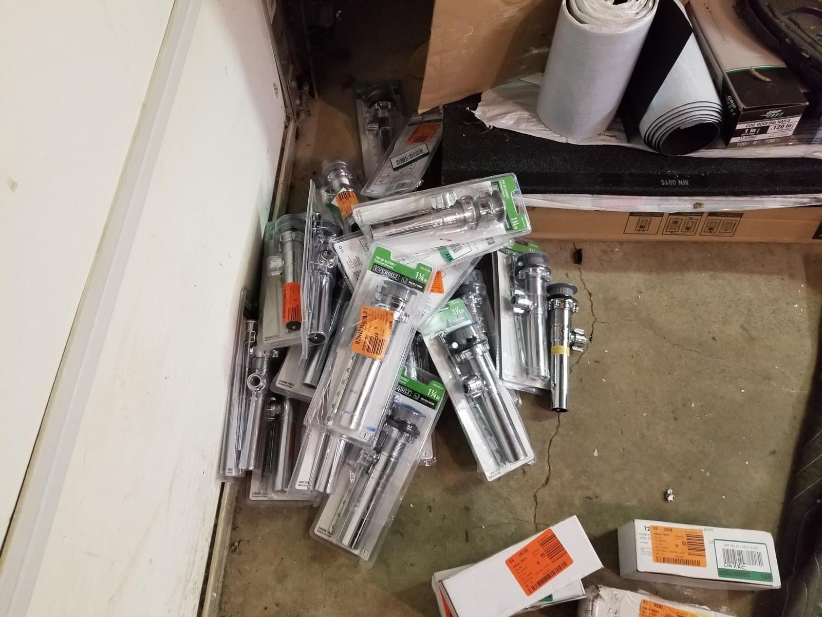 Sorted into lots